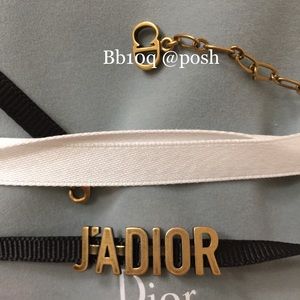 ［SOLD]New Dior J’adior choker jadior